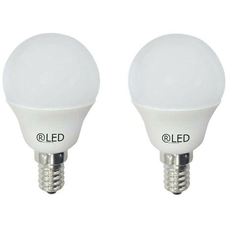 

Pack 2 bombillas LED E14 (5.2W) | 3000ºK (blanco cálido)