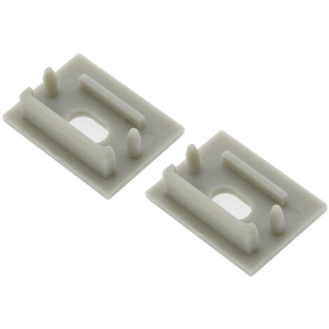 Pack 2 Bouchons pour Profil LM3815 - Ledme - LM3815A