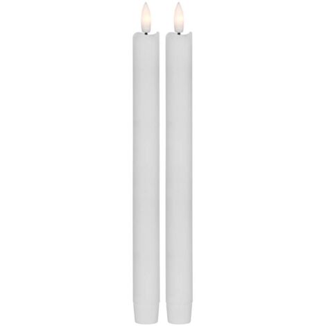 Pack 2 Mini Candele LED a Pile LED Hobley - Ledkia