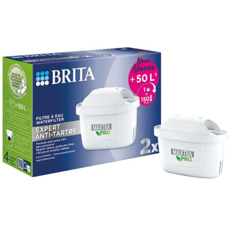 Pack 2 cartouches - Maxtra Pro Expert Anti-tartre - BRITA