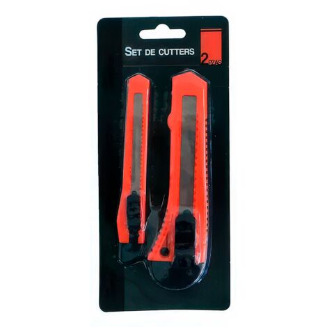 Pack 2 cutters 18 mm Naranja