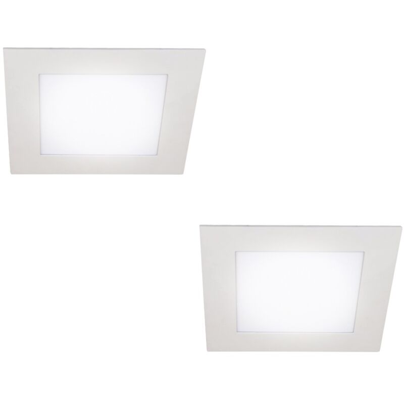 

Wonderlamp - Pack 2 downlights LED blancos (18W)