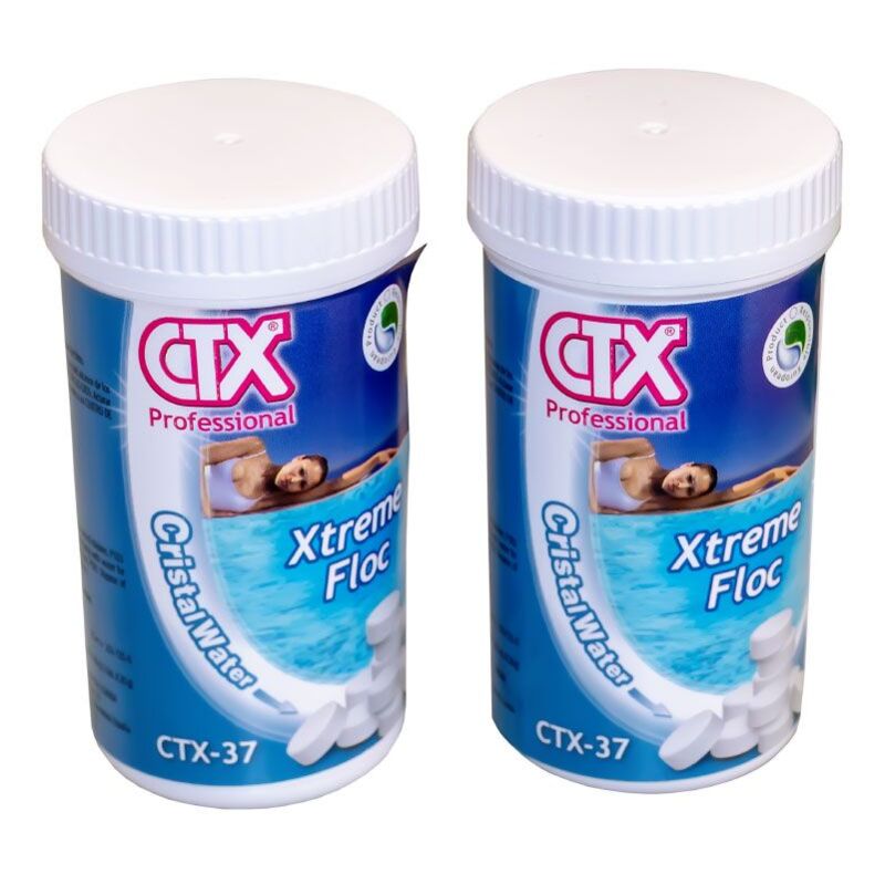 

Pack 2 envases Xtreme Floc floculante tabletas 20 g. CTX-37