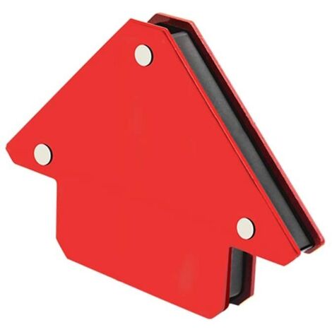 PACK 2 Escuadra Magnetica para Soldar Imanes Soldadura Escuadras Magneticas para Soldar Iman de capacidad 13Kg Angulos 45° 90° 135° Escuadra Imantada para Soldar, 75mm