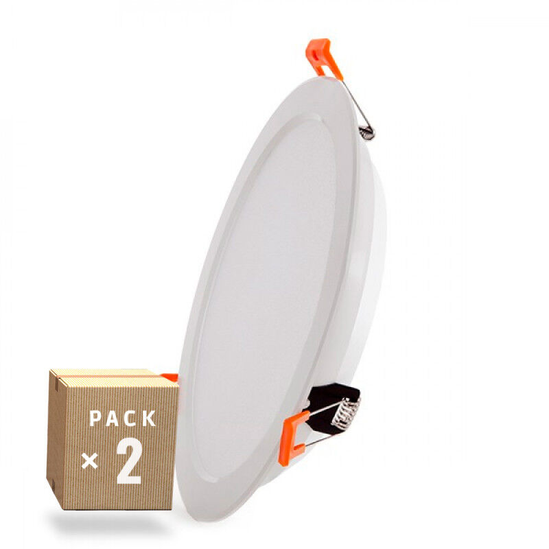 

Pack 2 Focos Downlight LED 24W 2160Lm 6000ºK Corte 184Mm 30.000H [HO-PCE-24W-190-CW-PK2-AP] | Blanco Cálido (HO-PCE-24W-190-CW-PK2-AP)