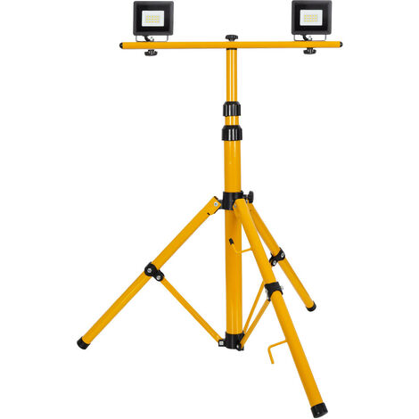 Pack Trípode con 2 Foco Proyectores LED Solid