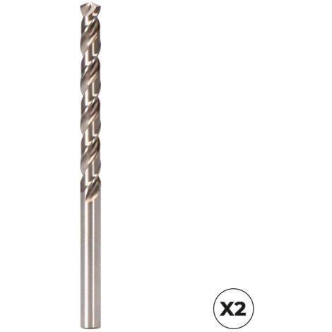 Pack 2 Foret Cylindrique Court Hsse Din-338n Inox 3.25mm Iz27445 Koma Tools (IZAR)