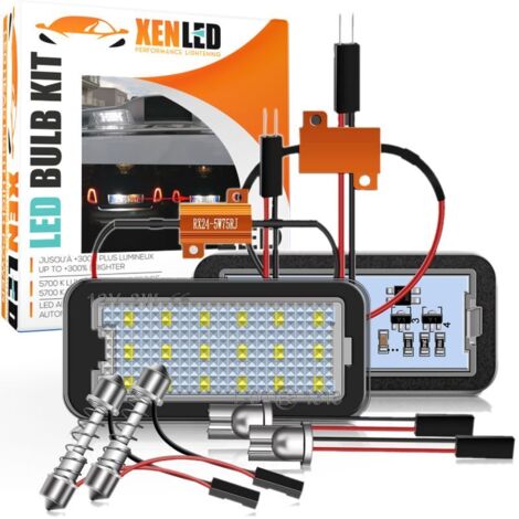 Pack 2 modules LED plaque arrière FIAT 500 500C