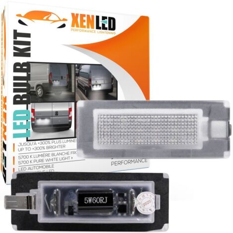 Pack 2 modules LED plaque arrière Fiat Ducato - Peugeot Boxer - Citroen Jumper
