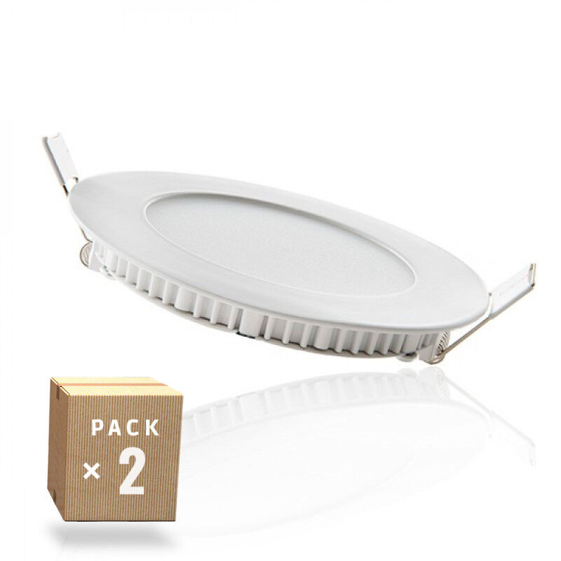 

Pack 2 Placas LED 6W 400Lm 4200ºK Circular 30.000H [JL-GP-LZ-1-W-PK2-AP] | Blanco Natural (JL-GP-LZ-1-W-PK2-AP)