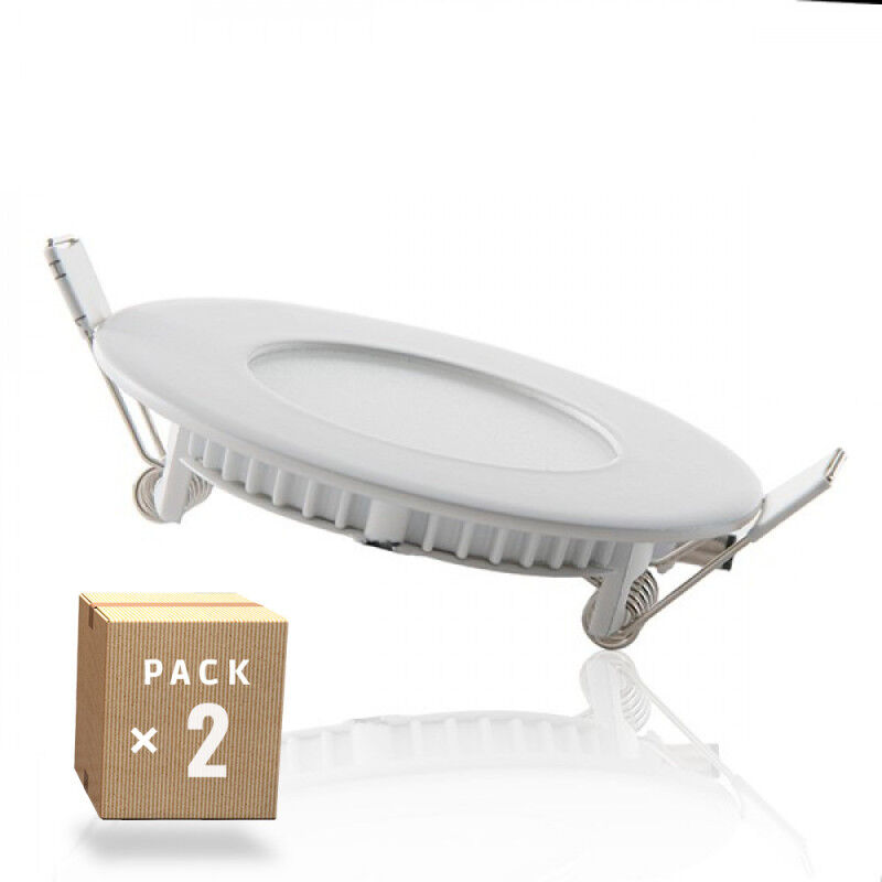 

Pack 2 Placas LED 3W 230Lm 4200ºK Circular 30.000H [GR-RDP01-3W-W-PK2-AP] | Blanco Natural (GR-RDP01-3W-W-PK2-AP)