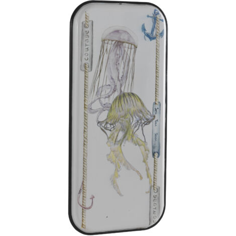 Pack 2  Placas Metalicas Decorativa 2 Medusas