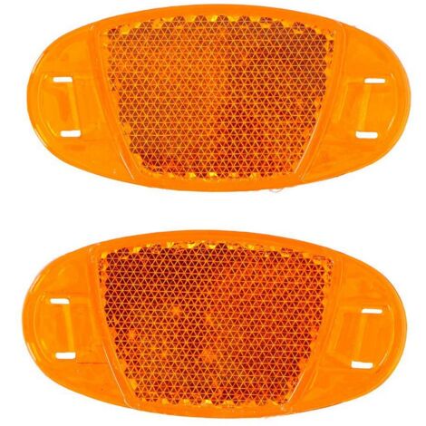 Pack 2 Reflektoren 7x3,5cm Dunlop