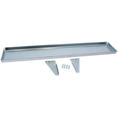 PACK. 2 REPISAS GALVA + BANDEJA 1200X200