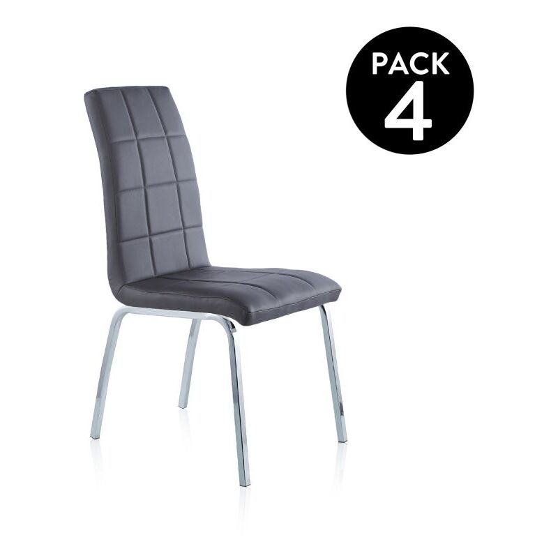 

Abecedario - Pack 2 sillas de comedor BettyGris