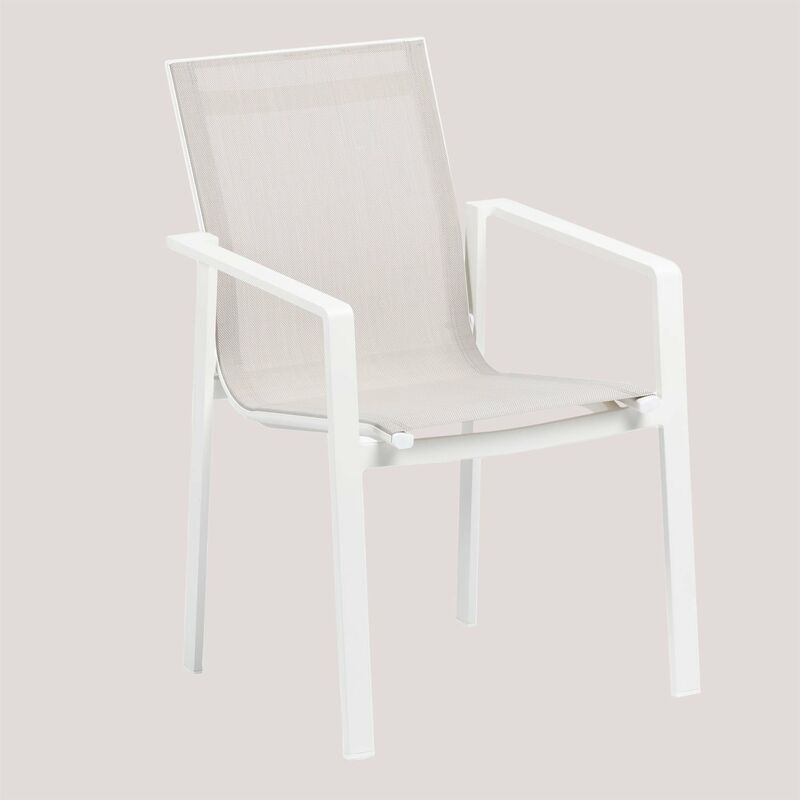 

Pack 2 Sillas de Exterior en Aluminio Eika SKLUM - Blanco