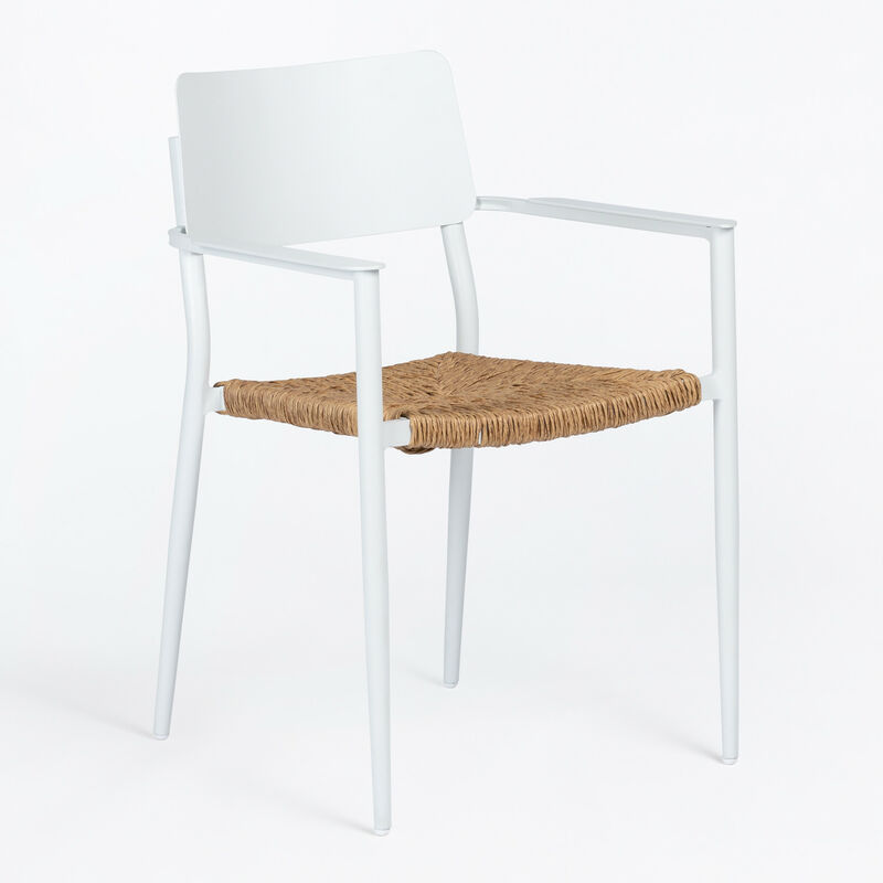 

Pack 2 Sillas de Jardín en Aluminio Amadeu SKLUM - Blanco