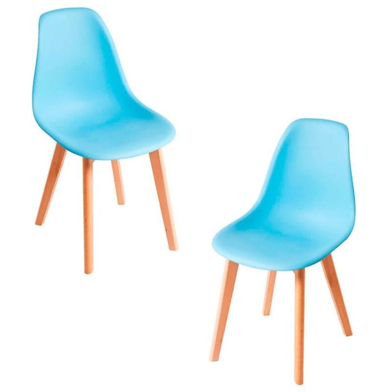 

Packs Sillas Comedor - Pack 2 Sillas Kelen - Azul claro