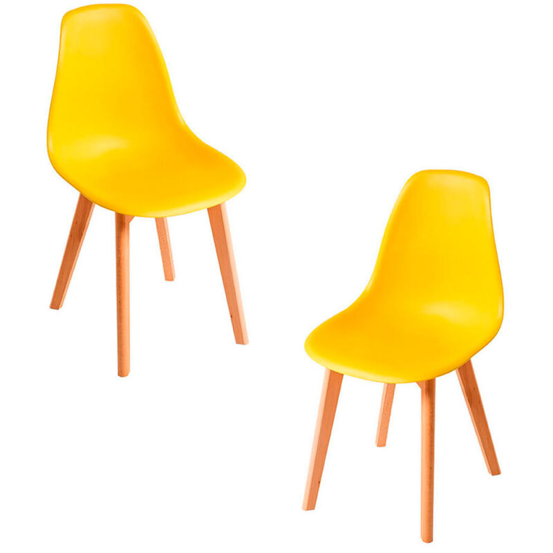 

Packs Sillas Comedor - Pack 2 Sillas Kelen - Amarillo
