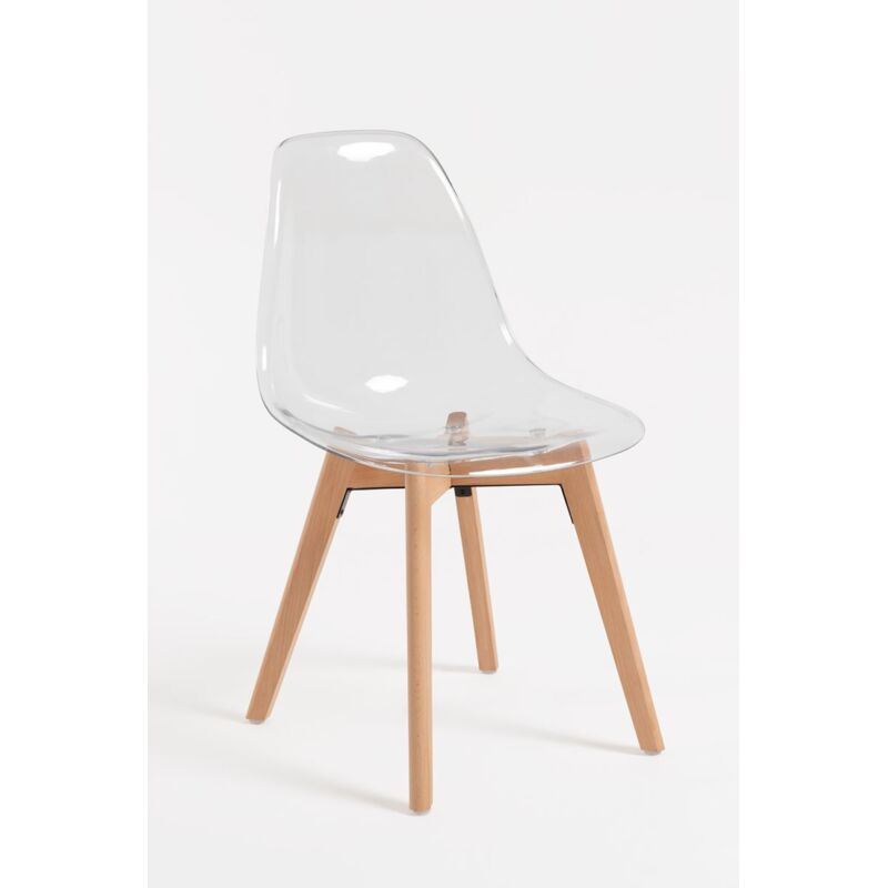 

Packs Sillas Comedor - Pack 2 Sillas Kelen Transparentes