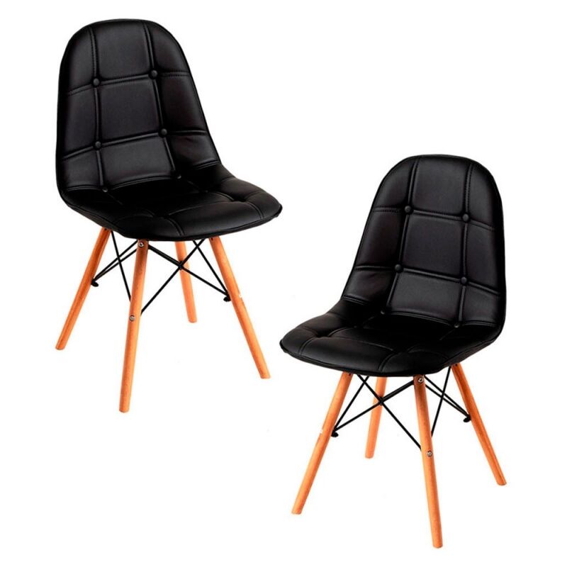 

Packs Sillas Comedor - Pack 2 Sillas Klaus - Negro