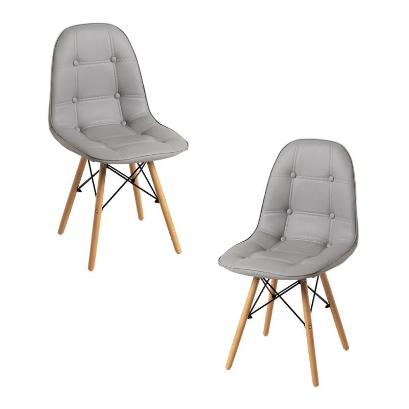 

Packs Sillas Comedor - Pack 2 Sillas Klaus - Gris