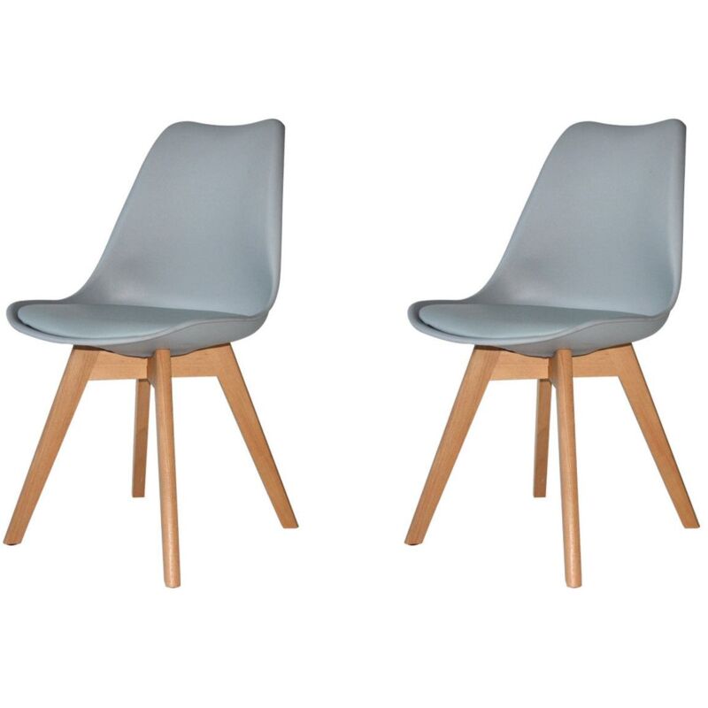 

Pack 2 Sillas New Tower Wood G Ancho: 49 Cm X Largo: 53 Cm X Alto: Total: 83 Cm |