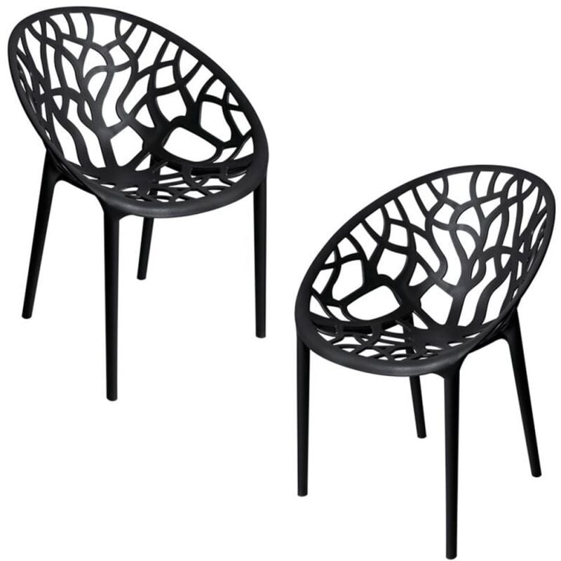 

Packs Sillas Jardín - Pack 2 Sillas Nido - Negro