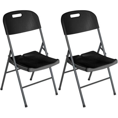 Pack 2 Sillas Plegables con Asa 47x58x87cm O91