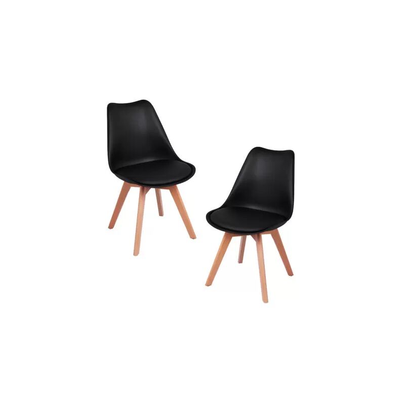 

Packs Sillas Comedor - Pack 2 Sillas Synk One - Negro
