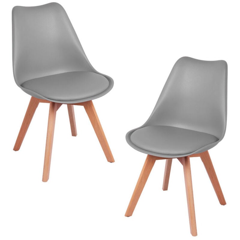 

Packs Sillas Comedor - Pack 2 Sillas Synk One - Gris