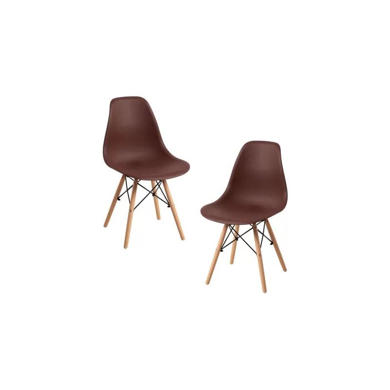 

Packs Sillas Comedor - Pack 2 Sillas Tower Basic - Marrón