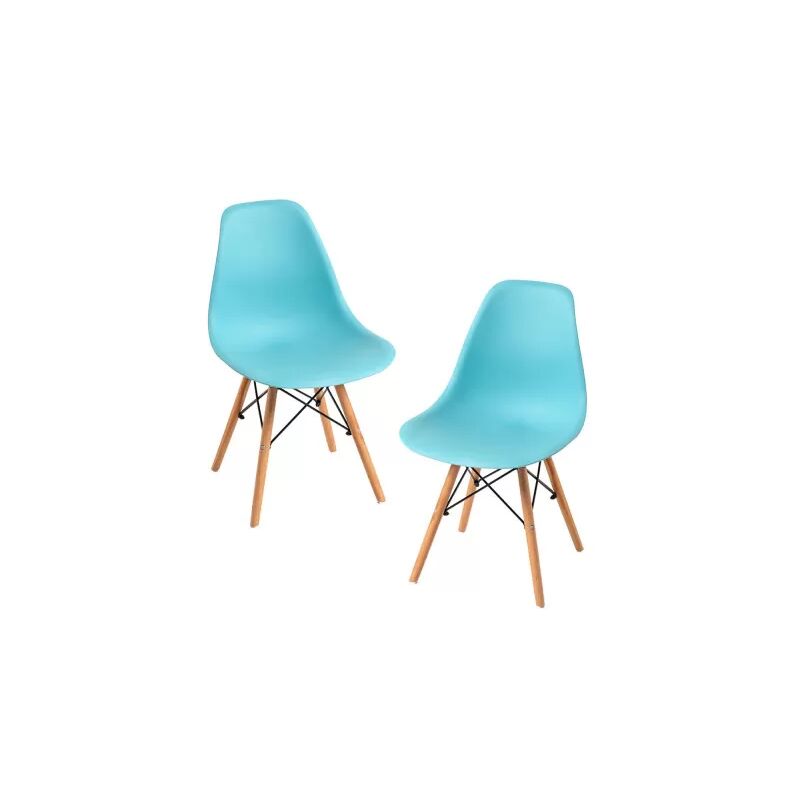 

Packs Sillas Comedor - Pack 2 Sillas Tower Basic - Turquesa