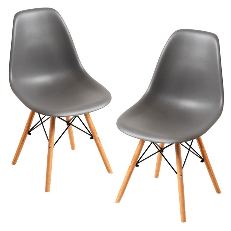 

Packs Sillas Comedor - Pack 2 Sillas Tower Pro - Gris oscuro