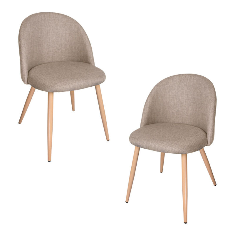 

Packs Sillas Comedor - Pack 2 Sillas Vint Tela - Beige