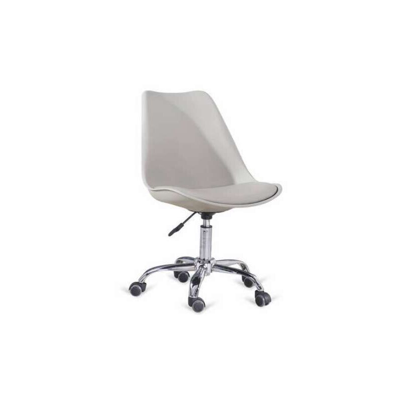 

Pack de 2 sillas de oficina elevable Dublin. A elegir en color blanco, negro o gris. 58 cm(ancho ) 83 cm(altura) 49 cm(fondo) Color GRIS