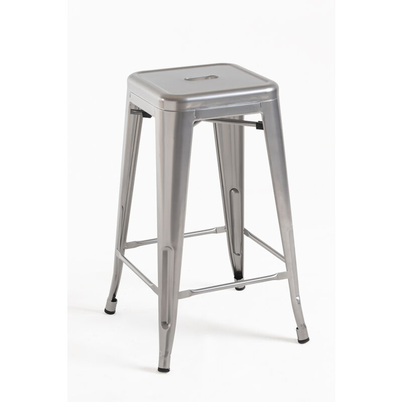

Packs Taburetes Bajos - Pack 2 Taburetes Torix Bajos - Gris metalizado