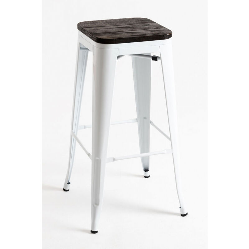 

Packs Taburetes Altos - Pack 2 Taburetes Torix Madera - Blanco