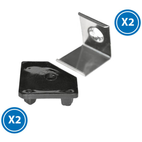 Pack 2 Tapones noirs et 2 raisins pour Perfil LM3726 - Ledme - LM3726A