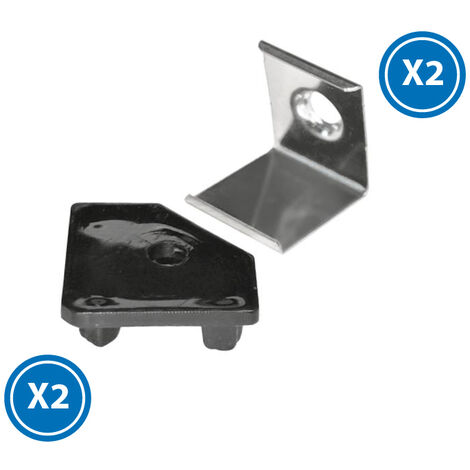 Pack 2 Tapones y 2 grapas  Negro   IluminaShop