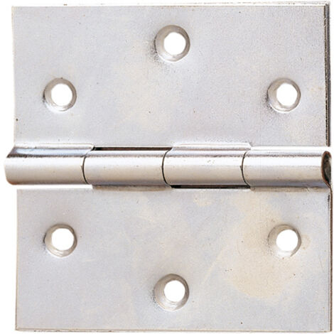 Pack 2 unidades Bisagra cincada mod. 553 - 60 x 60 mm.