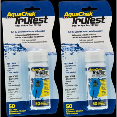 Pack 2 unités bandelettes pour testeur TruTest Aquacheck