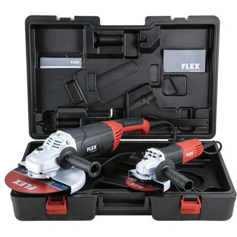 Pack 2 Winkelschleifer Ø230 und 125 mm (L 2200 + L 811) im Koffer - FLEX 492302