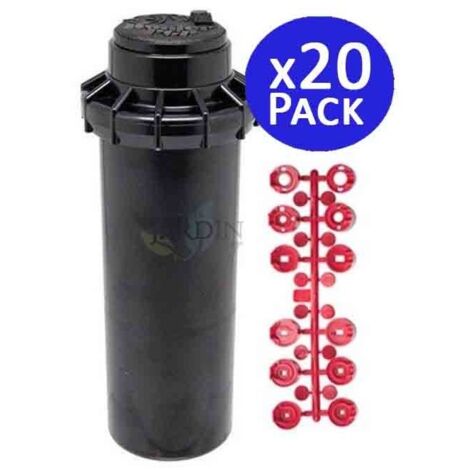 Pack 20 Aspersor de riego Hunter PGP-ADJ 3/4''  Alcance 6,4-15,8 m  Aspersor ajustable eficiente