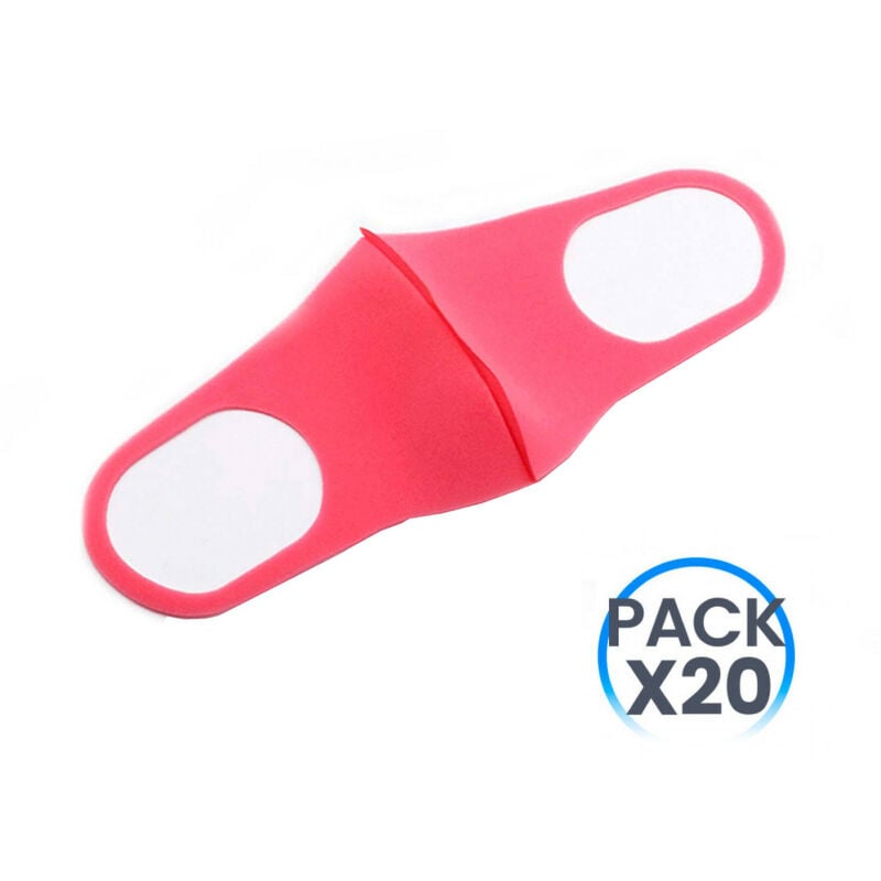 

Pack 20 Mascarillas Reutilizables Infantil O91 Color - Rosa