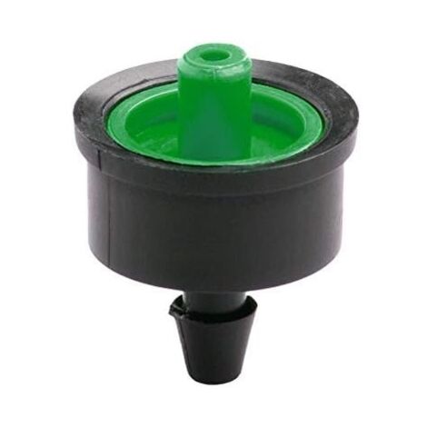 Pack 200 Gotero Autocompensante 2 litros No Desmontable, negro