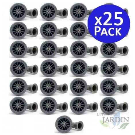 Pack 25 Boquilla ajustable tobera 17A Hunter, Alcance 5,20 m, Ángulo ajustable, Difusores de riego