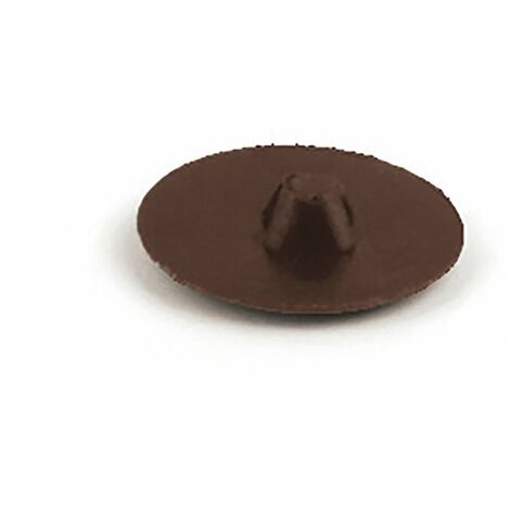 Pack 25 Capuchons Trim pour Vis Fabriqué en plastique Finition marron 25 Unités - talla