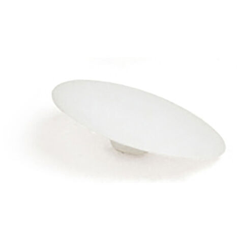 Pack 25 Tapones Embellecedores para Tornillos  Fabricado en Plástico  Acabado en Blanco 25 Unidades -
