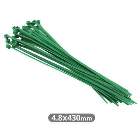 Pack 25 Unidades Bridas 430x4.8mm Verde GSC 000901368